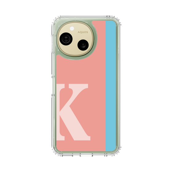 スリムプロテクションケース［ オリジナル - initial color line - K pink ］