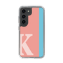 スリムプロテクションケース［ オリジナル - initial color line - K pink ］