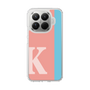 スリムプロテクションケース［ オリジナル - initial color line - K pink ］
