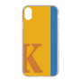 スリムプロテクションケース［ オリジナル - initial color line - K orange ］