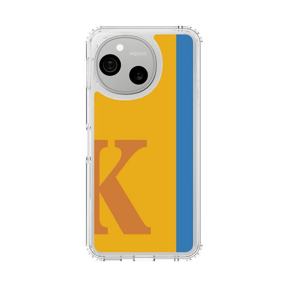 スリムプロテクションケース［ オリジナル - initial color line - K orange ］