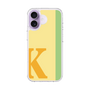 スリムプロテクションケース［ オリジナル - initial color line - K yellow ］