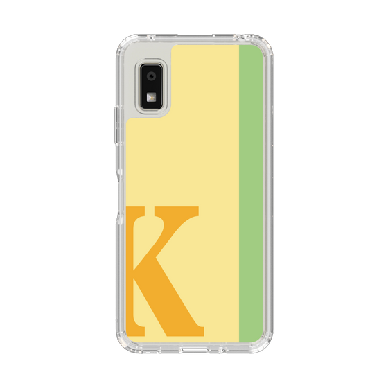 スリムプロテクションケース［ オリジナル - initial color line - K yellow ］