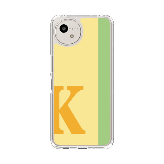 スリムプロテクションケース［ オリジナル - initial color line - K yellow ］