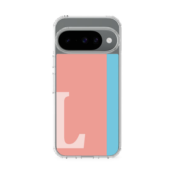 スリムプロテクションケース［ オリジナル - initial color line - L pink ］