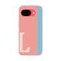 スリムプロテクションケース［ オリジナル - initial color line - L pink ］