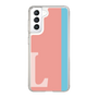 スリムプロテクションケース［ オリジナル - initial color line - L pink ］
