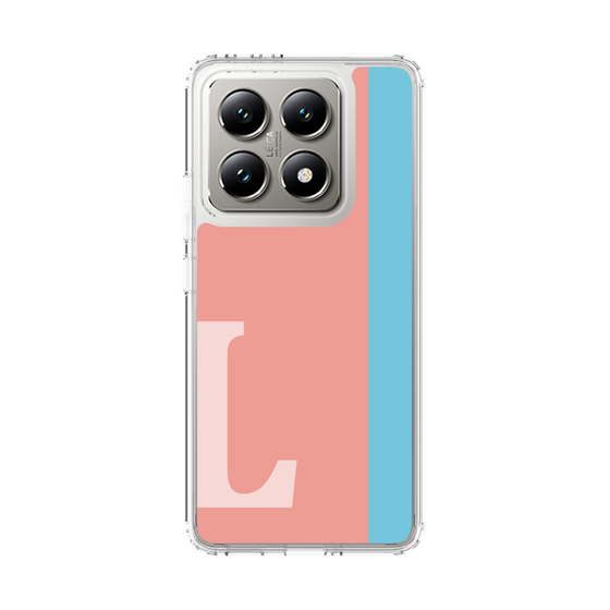 スリムプロテクションケース［ オリジナル - initial color line - L pink ］
