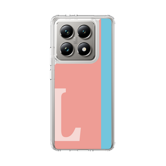 スリムプロテクションケース［ オリジナル - initial color line - L pink ］