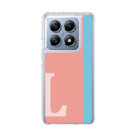 スリムプロテクションケース［ オリジナル - initial color line - L pink ］