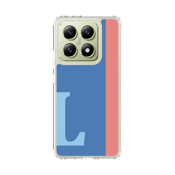 スリムプロテクションケース［ オリジナル - initial color line - L blue ］