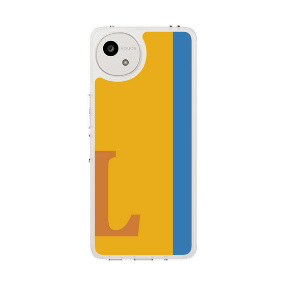 スリムプロテクションケース［ オリジナル - initial color line - L orange ］