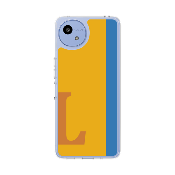 スリムプロテクションケース［ オリジナル - initial color line - L orange ］