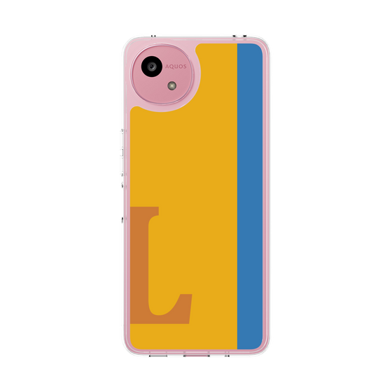 スリムプロテクションケース［ オリジナル - initial color line - L orange ］