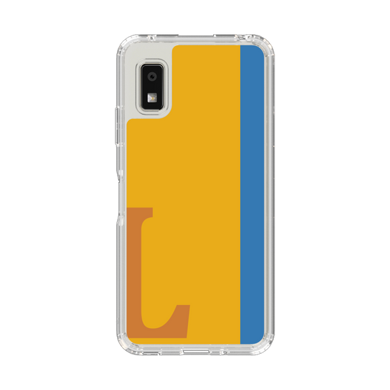 スリムプロテクションケース［ オリジナル - initial color line - L orange ］