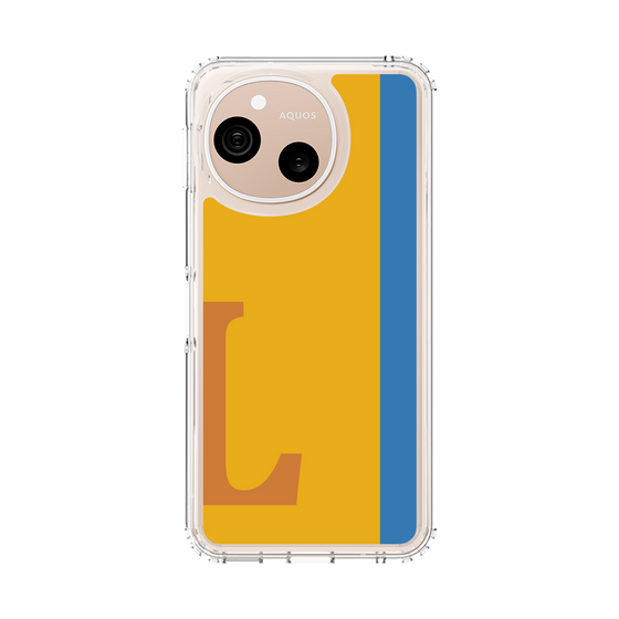 スリムプロテクションケース［ オリジナル - initial color line - L orange ］