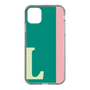 スリムプロテクションケース［ オリジナル - initial color line - L green ］