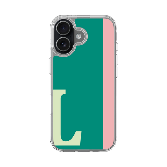 スリムプロテクションケース［ オリジナル - initial color line - L green ］