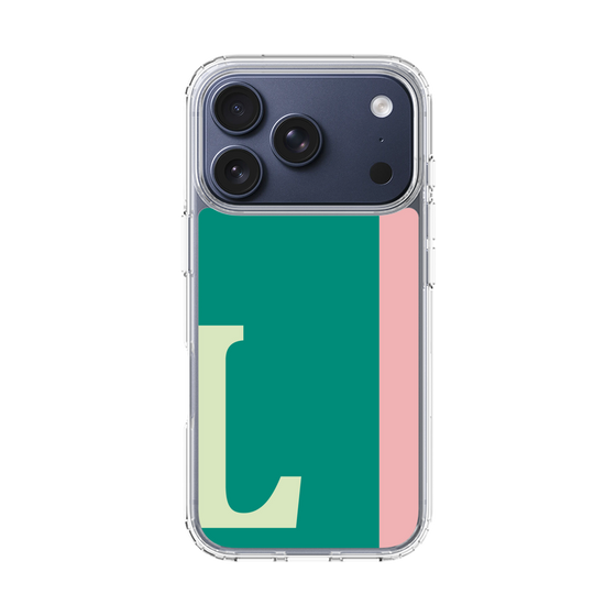 スリムプロテクションケース［ オリジナル - initial color line - L green ］