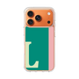 スリムプロテクションケース［ オリジナル - initial color line - L green ］