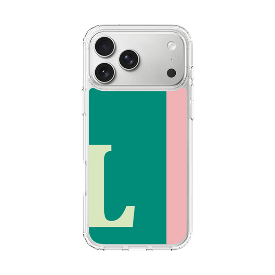 スリムプロテクションケース［ オリジナル - initial color line - L green ］