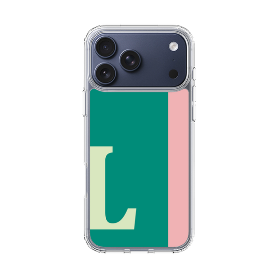 スリムプロテクションケース［ オリジナル - initial color line - L green ］