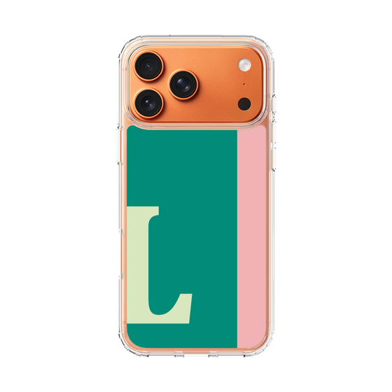 スリムプロテクションケース［ オリジナル - initial color line - L green ］