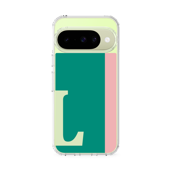 スリムプロテクションケース［ オリジナル - initial color line - L green ］