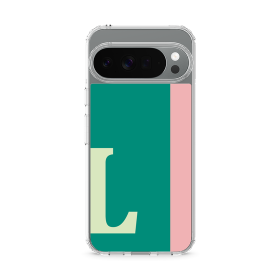 スリムプロテクションケース［ オリジナル - initial color line - L green ］
