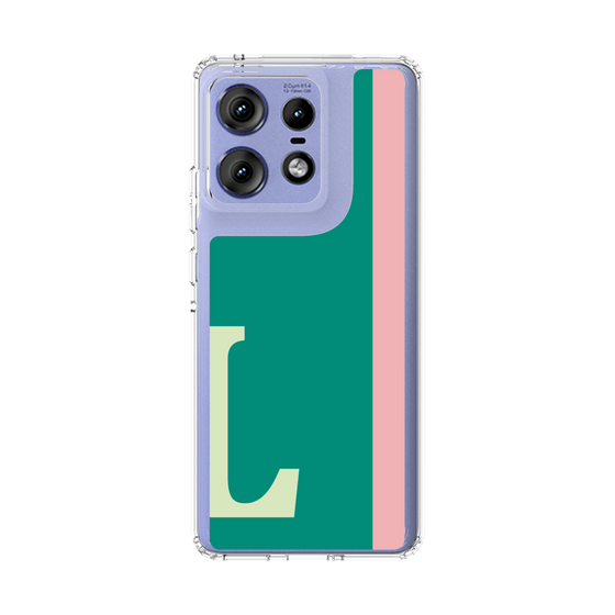 スリムプロテクションケース［ オリジナル - initial color line - L green ］