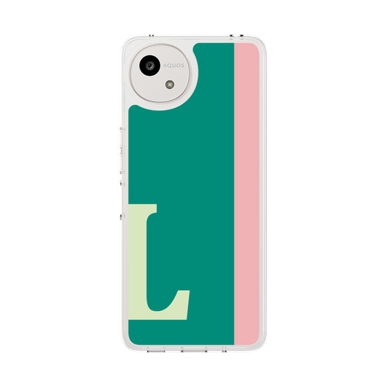 スリムプロテクションケース［ オリジナル - initial color line - L green ］