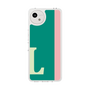 スリムプロテクションケース［ オリジナル - initial color line - L green ］