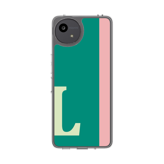 スリムプロテクションケース［ オリジナル - initial color line - L green ］