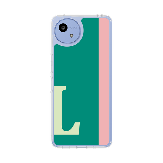 スリムプロテクションケース［ オリジナル - initial color line - L green ］