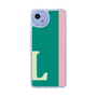 スリムプロテクションケース［ オリジナル - initial color line - L green ］