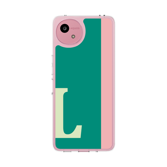 スリムプロテクションケース［ オリジナル - initial color line - L green ］