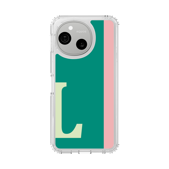 スリムプロテクションケース［ オリジナル - initial color line - L green ］