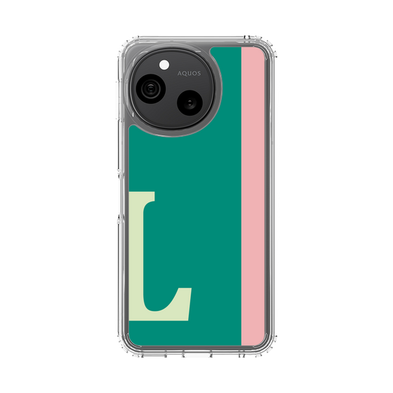 スリムプロテクションケース［ オリジナル - initial color line - L green ］