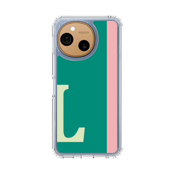 スリムプロテクションケース［ オリジナル - initial color line - L green ］