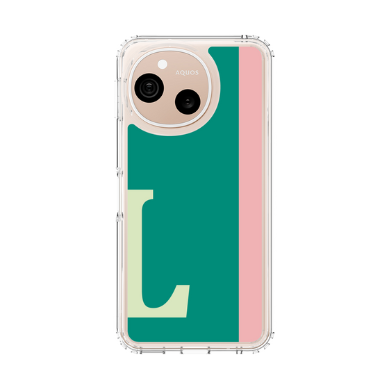 スリムプロテクションケース［ オリジナル - initial color line - L green ］