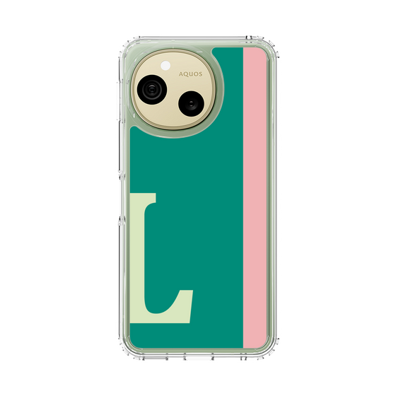 スリムプロテクションケース［ オリジナル - initial color line - L green ］