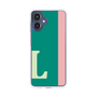 スリムプロテクションケース［ オリジナル - initial color line - L green ］