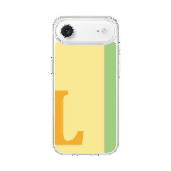 スリムプロテクションケース［ オリジナル - initial color line - L yellow ］