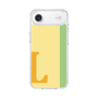 スリムプロテクションケース［ オリジナル - initial color line - L yellow ］