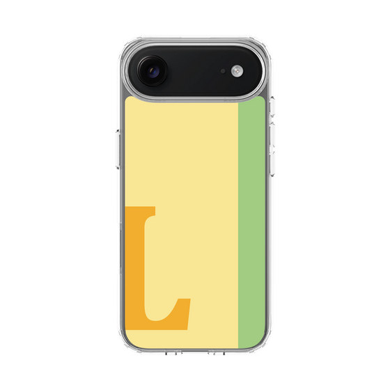 スリムプロテクションケース［ オリジナル - initial color line - L yellow ］
