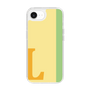 スリムプロテクションケース［ オリジナル - initial color line - L yellow ］