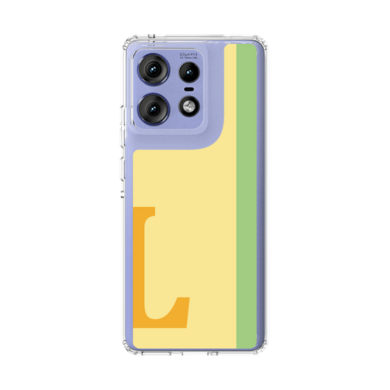 スリムプロテクションケース［ オリジナル - initial color line - L yellow ］