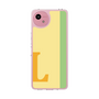 スリムプロテクションケース［ オリジナル - initial color line - L yellow ］