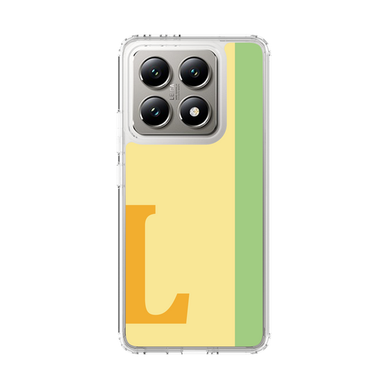 スリムプロテクションケース［ オリジナル - initial color line - L yellow ］