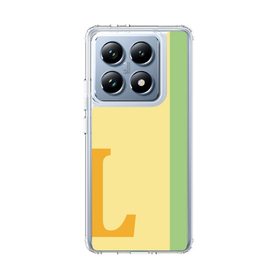 スリムプロテクションケース［ オリジナル - initial color line - L yellow ］